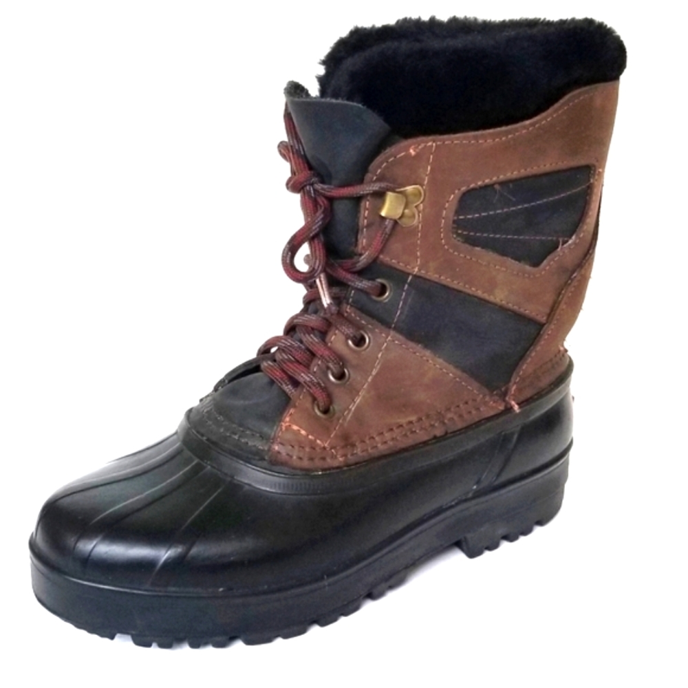 Sorel Winter Boots With Black Faux Fur Lining -  Women's, Size 6